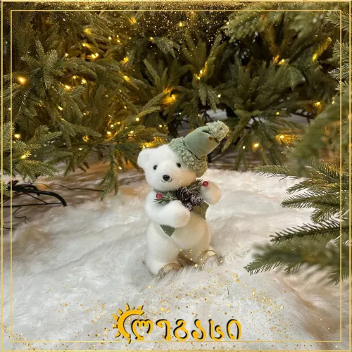 საახალწლო, დეკორატიული ცხოველი - დათუნია