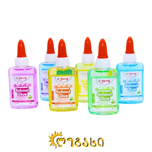 თხევადი წებო (37 მლ) WASHABLE SCHOOL GLUE