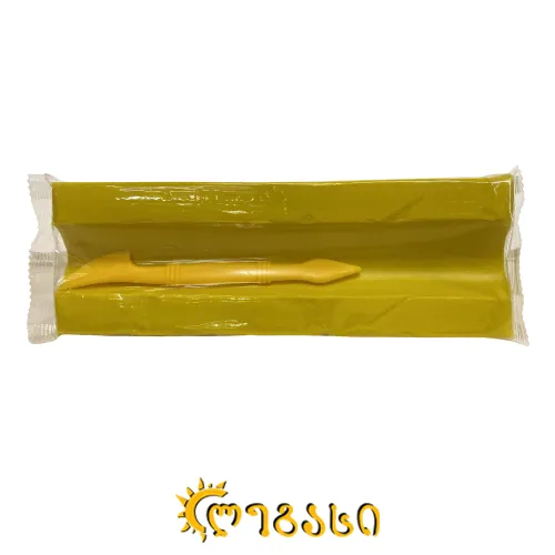 პლასტელინი Plasticine bar 550 gr YELLOW  261CP550201 PRIMO