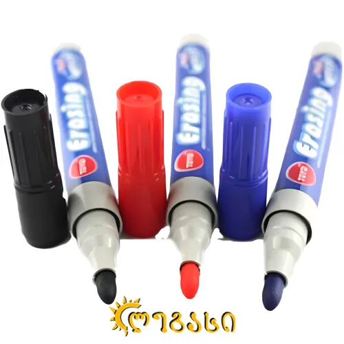 დაფის მარკერი 32573-შავი  32574-ლურჯი 32575-წითელი 16723- 16723-ლურჯი ლურჯი 16726-ლურჯი