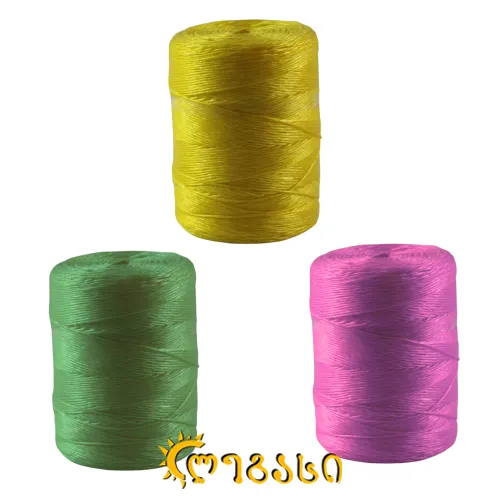 ფერადი პოლიპროპილენის ძაფი