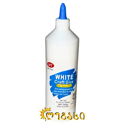 თხევადი წებო (500 გრ) WHITE CRAFT GLUE