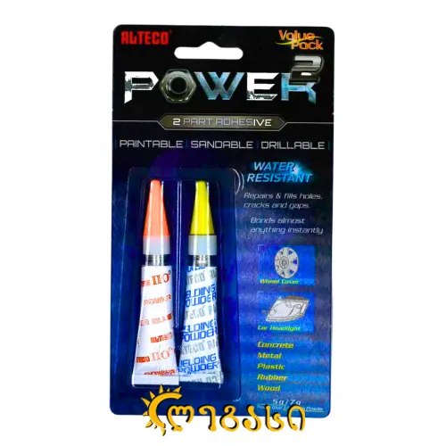 სუპერ წებო ALTECO (5 გრ/7 გრ) 2 POWER (12)