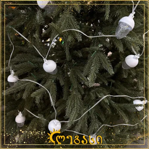 საახალწლო მოსართავი განათება 10-ლ. 3-მეტ.