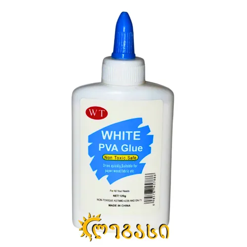 თხევადი წებო (120 გრ) WHITE PVA GLUE