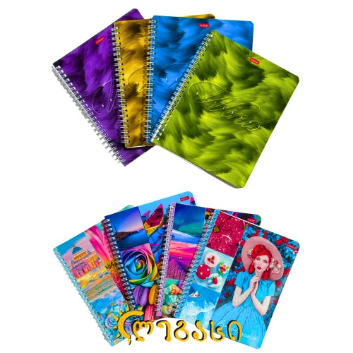 რვეული უჯრებიანი A5 (80 ფურცლიანი)