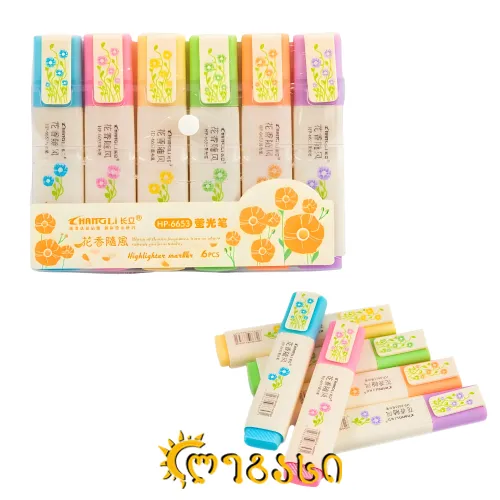 სურნელოვანი მოსანიშნი მარკერი 1ც.