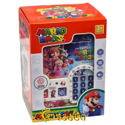 საბავშვო სათამაშო ყულაბა კარტით და კოდით mario bros