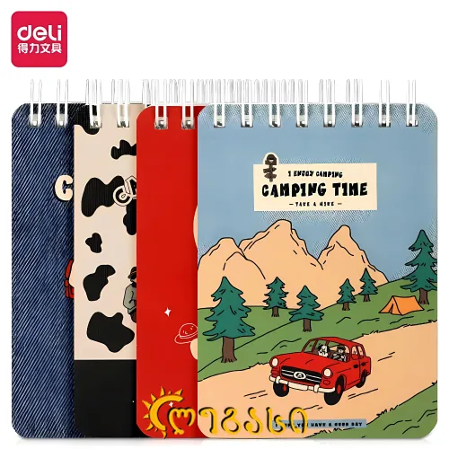 ბლოკნოტი 75x130 90ფ., 25994  DELI