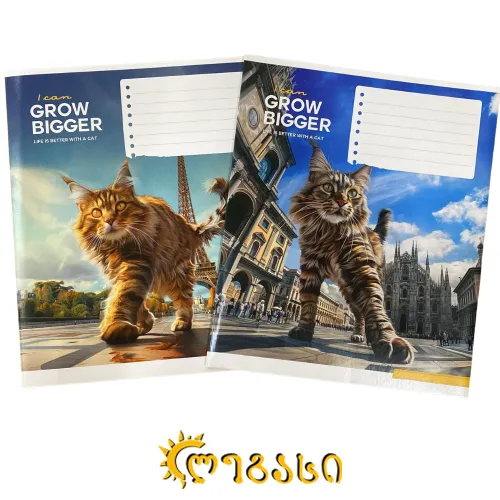 რვეული სასკოლო 12ფ. (უჯრა) 