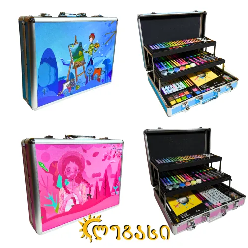 სამხატვრო ნაკრები (158 ნივთი)