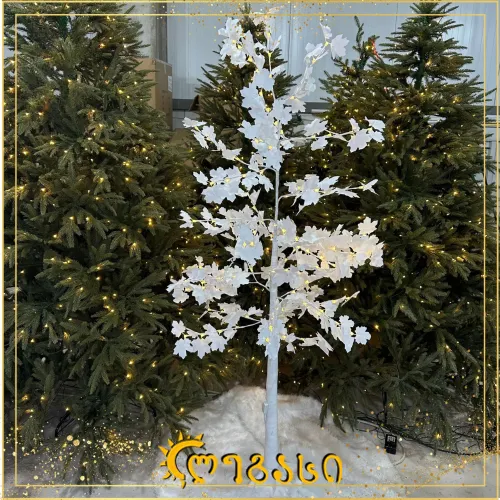 დეკორატიული ხე განათებით