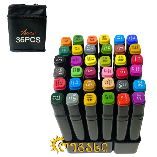 სკეჩ მარკერი 36 ფერი