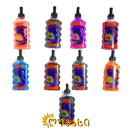თხევადი ბრჭყვიალა წებო (177 მგ) GLITTER GLUE