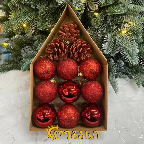 საახალწლო ნაძვის სათამაშო