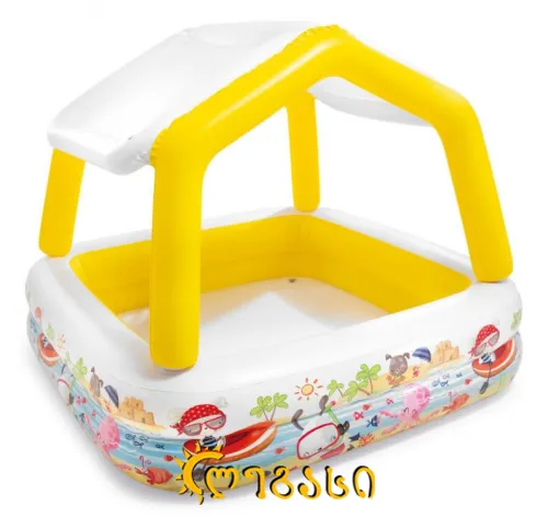 გასაბერი აუზი INTEX 57470 157*157*46/122