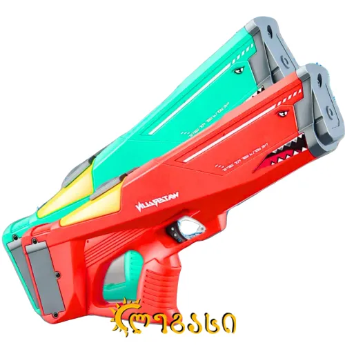 წყლის თოფი, 6+ ბავშვებისთვის.