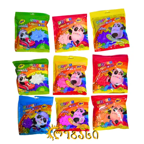 პლასტელინი SUPER LIGHT CLAY (60 გრ)