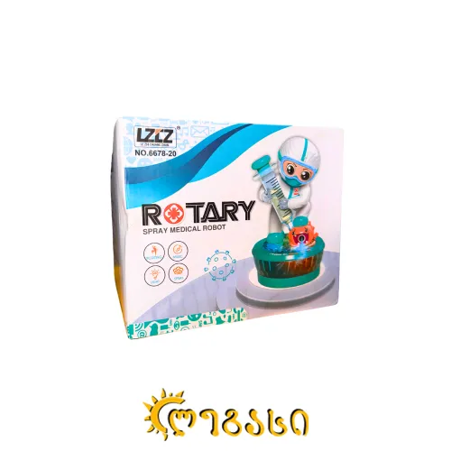 სათამაშო რობოტი SPRAY MEDICAL ROBOT 