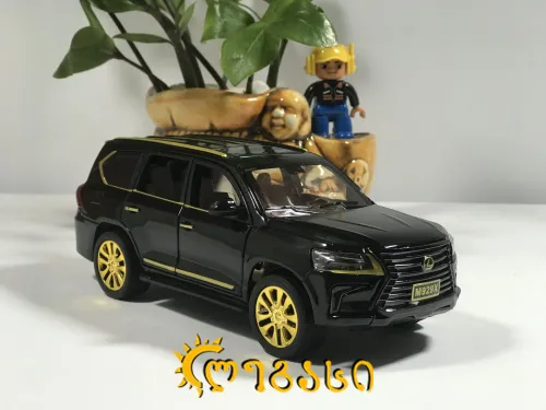 საკოლექციო მანქანა SIMULATION SOUND AND LIGHT 1:24 DIE-CAST