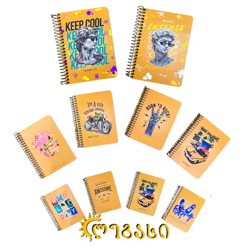 ბლოკნოტი სქეჩბუქი A6 (80 ფურცლიანი)