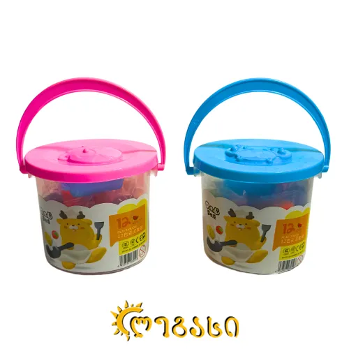 პლასტელინი (12 ფერი) Dough