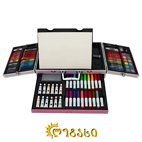 ნაკრები -  ფლომასტერი და ფანქრები