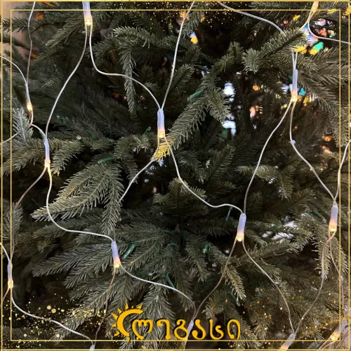 საახალწლო ნაძვის ხის განათებa 3X2.8