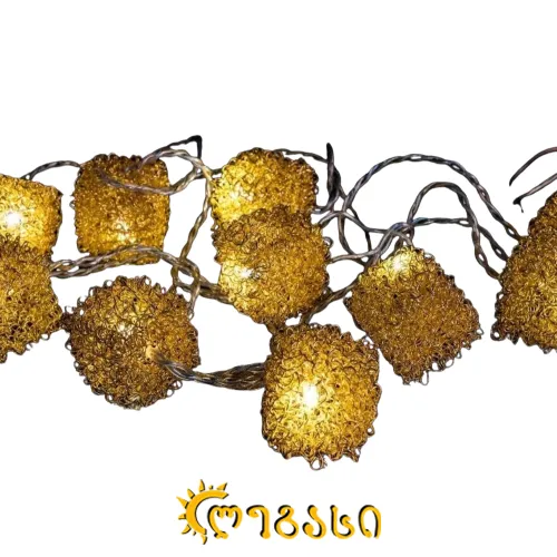 საახალწლო ნაძვის ხის განათება