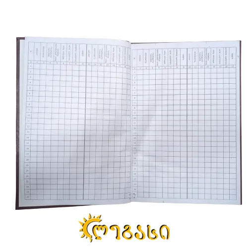 პროდუქტების აღრიცხვის ჟურნალი