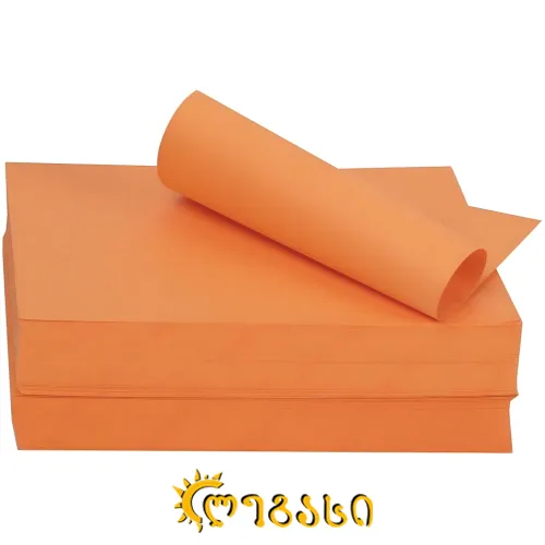 ფერადი ქაღალდი A4 160გრ 250(ფურც) 240