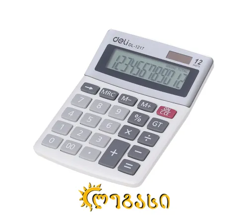 გამომთვლელი მანქანა DELI 1217