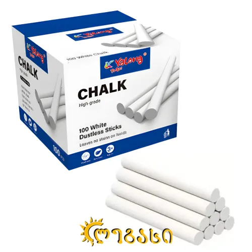 თეთრი ცარცი 100-ც.