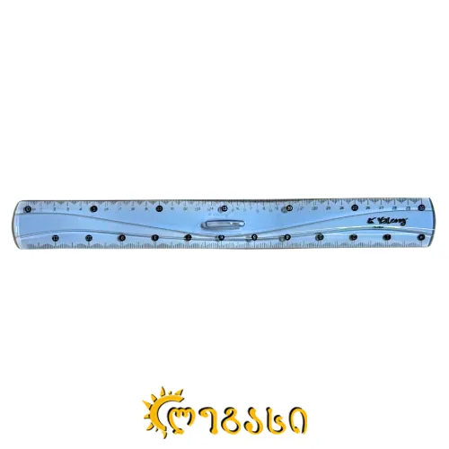 პლასტმასის სახაზავი (30 სმ)