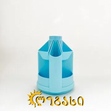 საოფისე მაგიდის კრებ. პლას. კრუგში ბრუნავს