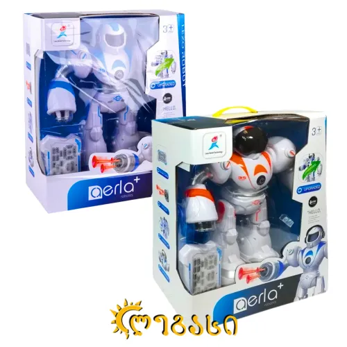 დისტანციურად (პულტით) მართვადი სათამაშო რობოტი 