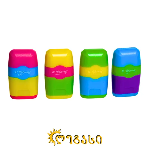 ფანქრის სათლელი + საშლელი