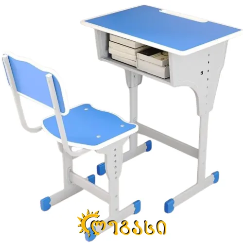 საბავშვო მაგიდა სკამით