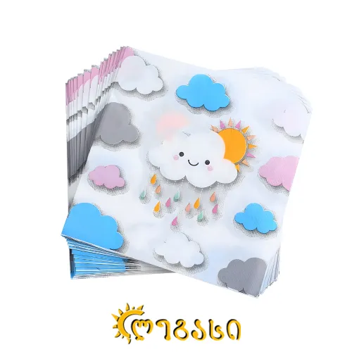 დაბადების დღის სალფეთქი საბავშვო 20-ც. 