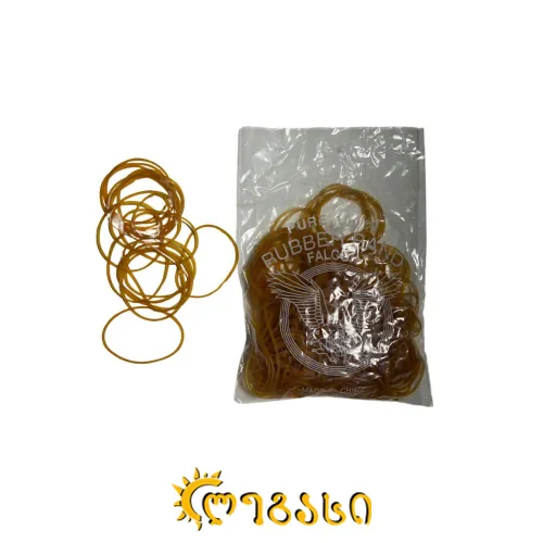 ფულის რეზინა კაუჩუკის ცელოფნით 100-გრ.