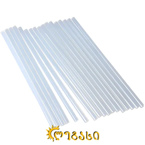 სილიკონის ჯოხი გაჭირვალე პატარები 1ც.