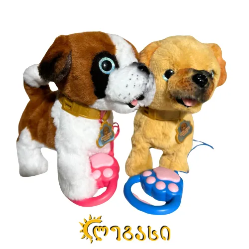 მუსიკალური ძაღლი თოჯინა