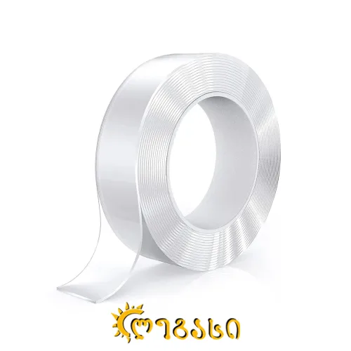 ორმხრივი სკოჩი გამჭირვ. 3.0-სმ. 1-მმ. 5-მეტ.