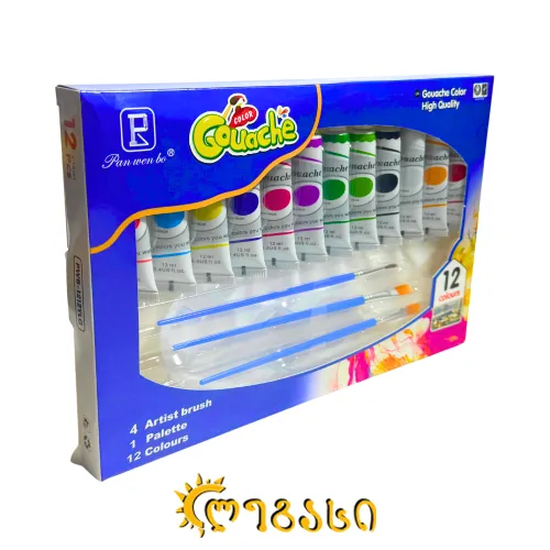 გუაში (12 ფერი) COLOR Gouache