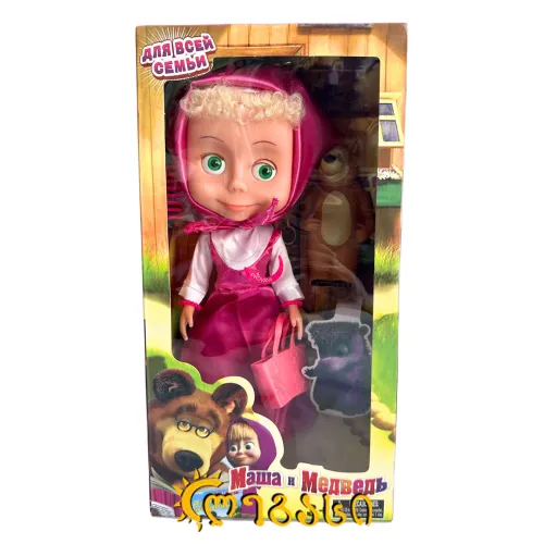 მაშა და დათვი სათამაშო თოჯინა 