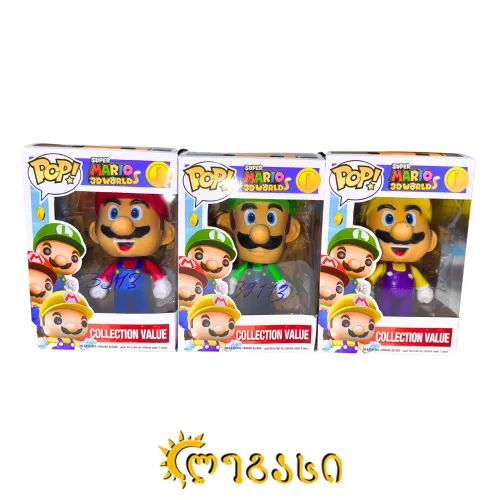 საკოლექციო ფიგურები - "სუპერ მარიო" POP! ("SUPER MARIO: 3D WORLD") 