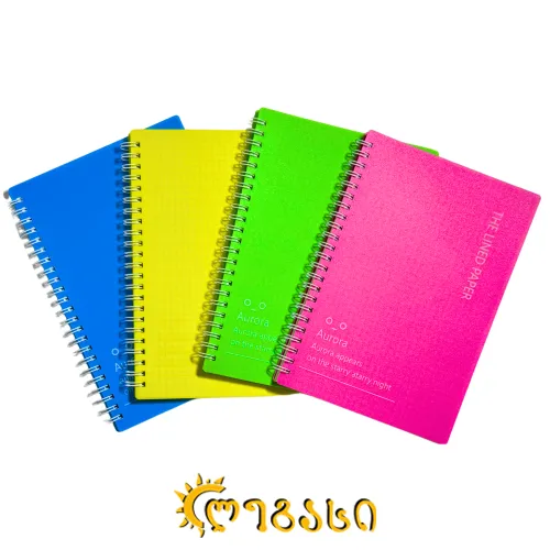 ბლოკნოტი უჯრებიანი A5 (96 ფურცლიანი)