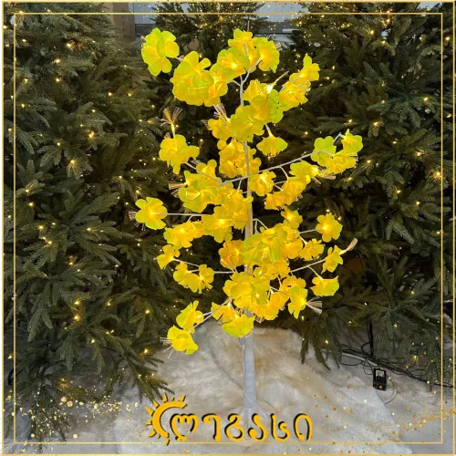 დეკორატიული ხე განათებით