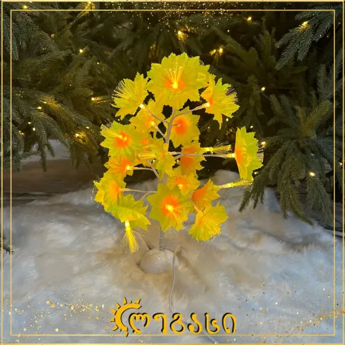 დეკორატიული ხე განათებით