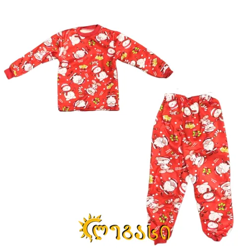 თოვლის ბაბუს ფორმა 10 დან 12 წლამდე